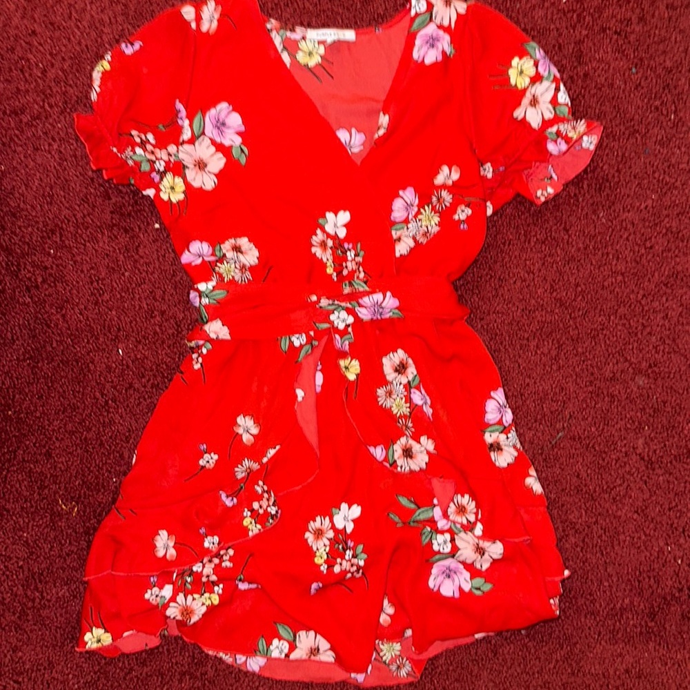 Floral patterned dress